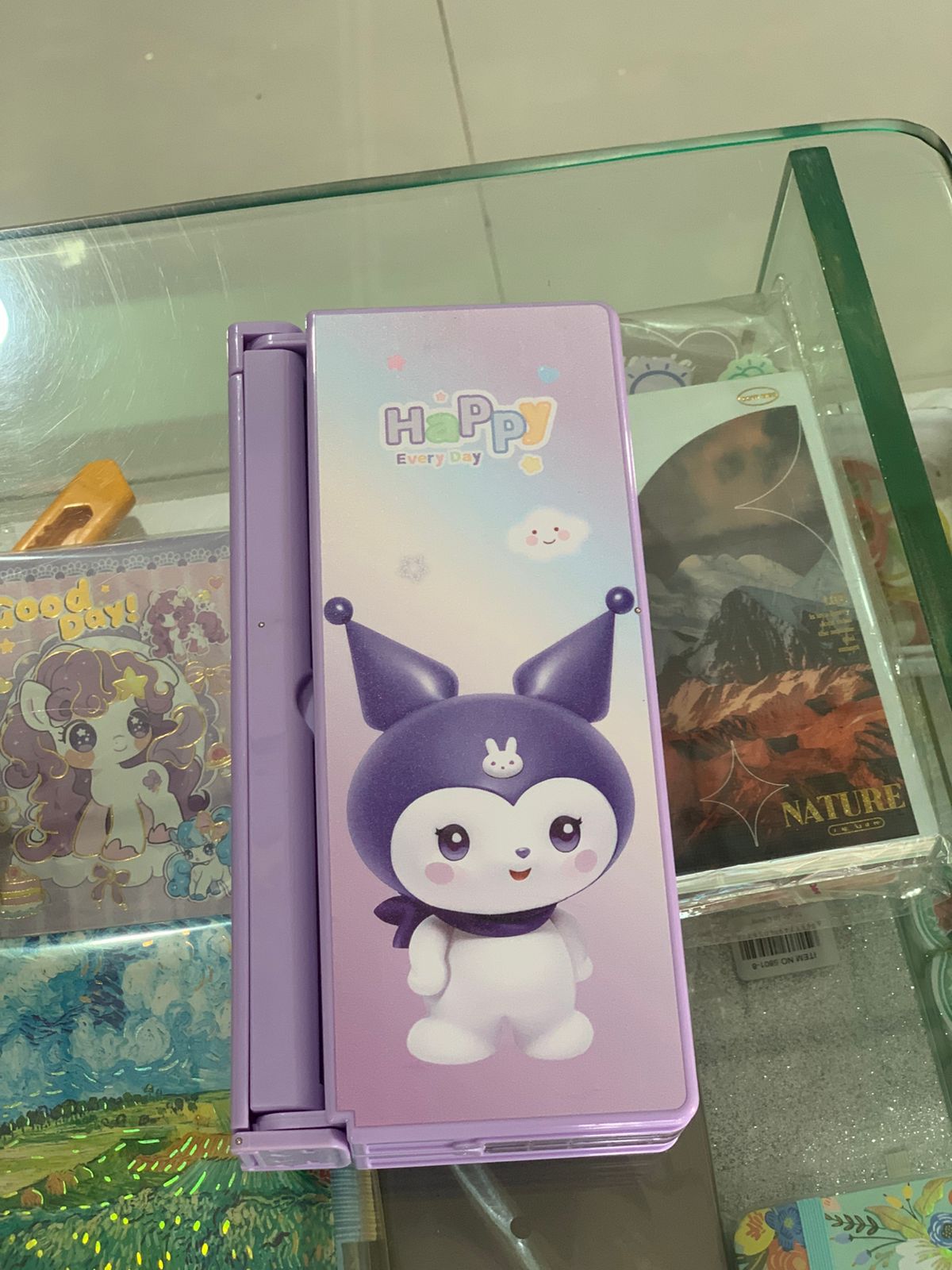 Cartoon Design Multi-Purpose Pencil Box, Anime Style Storage Box