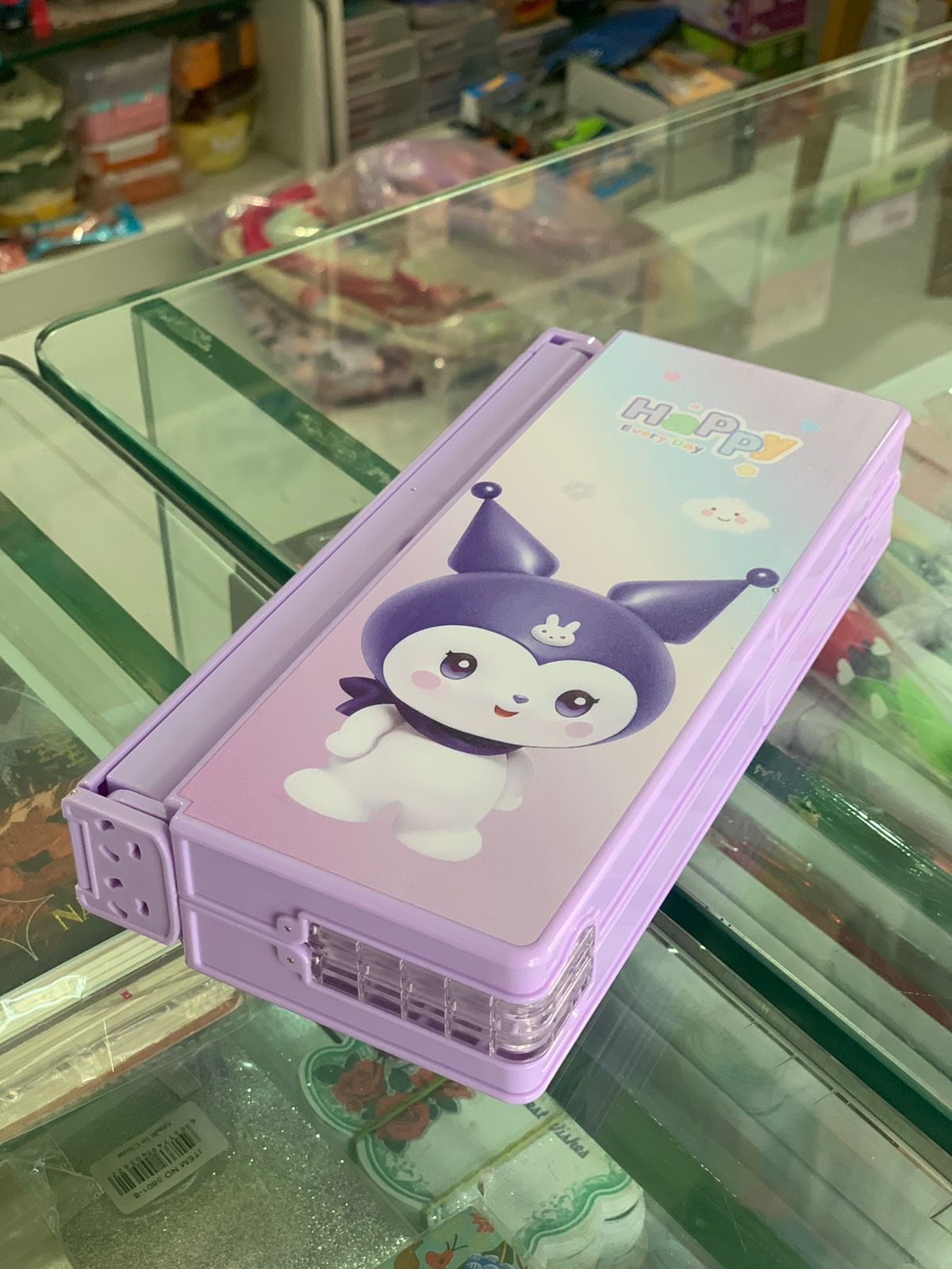 Cartoon Design Multi-Purpose Pencil Box, Anime Style Storage Box