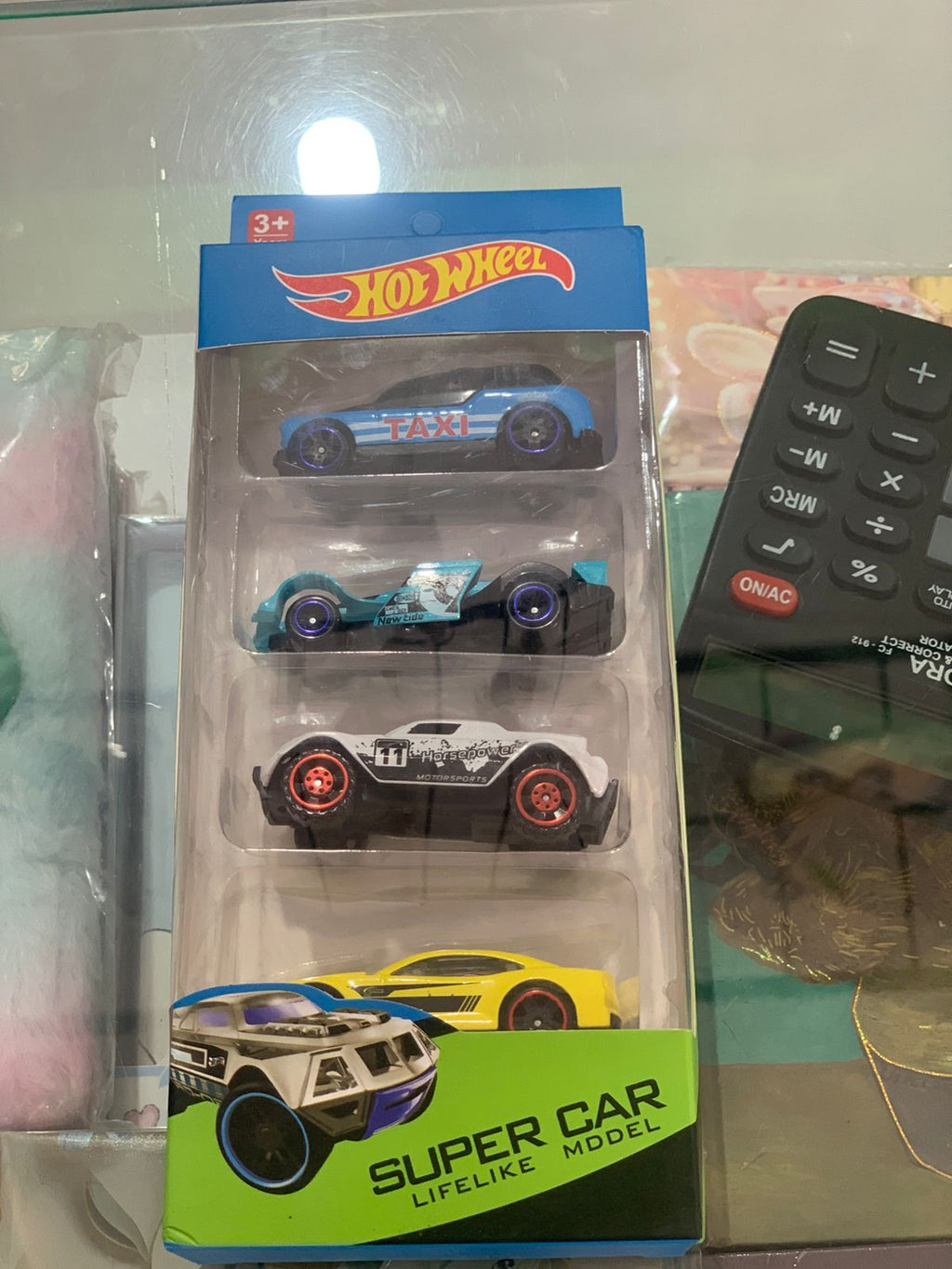 Hot Wheel Toy Car Set of 4.