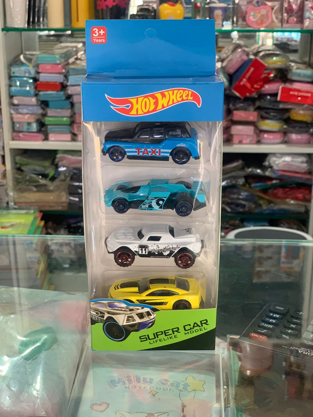 Hot Wheel Toy Car Set of 4.