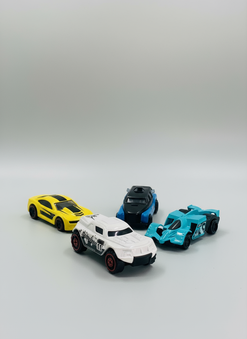 Hot Wheel Toy Car Set of 4.