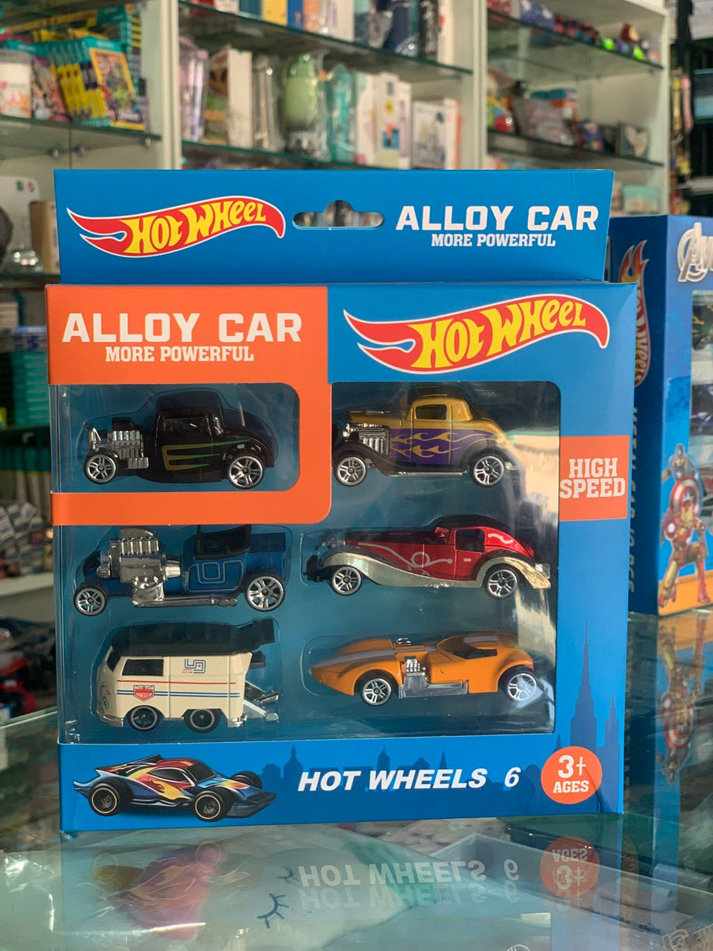 Hot Wheel Toy Car Set of 6