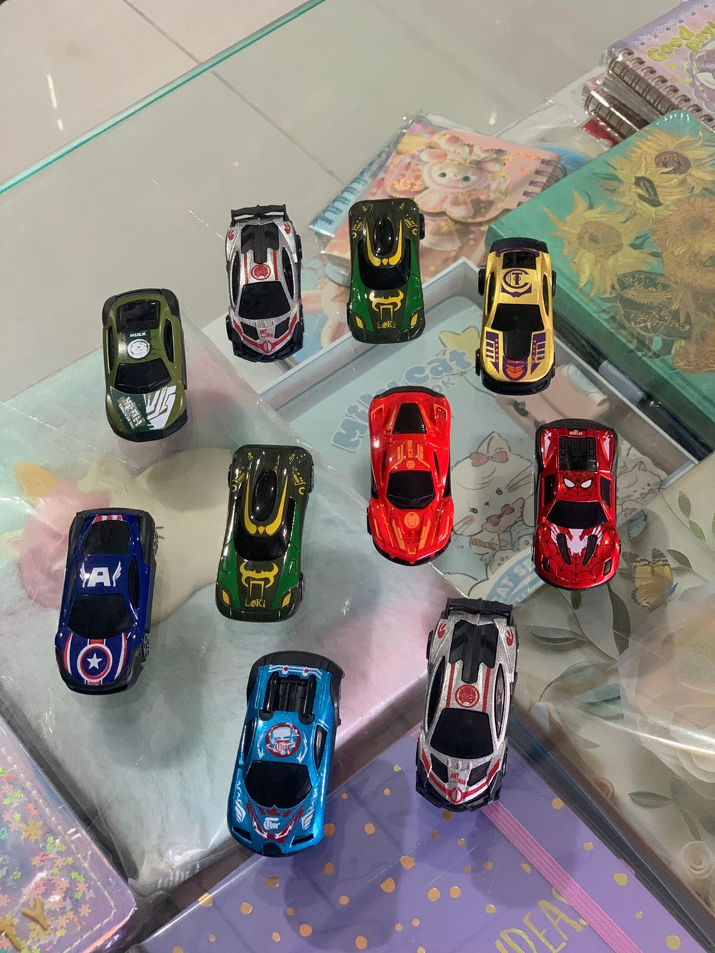 Hot Wheels Metal Car Set of 10