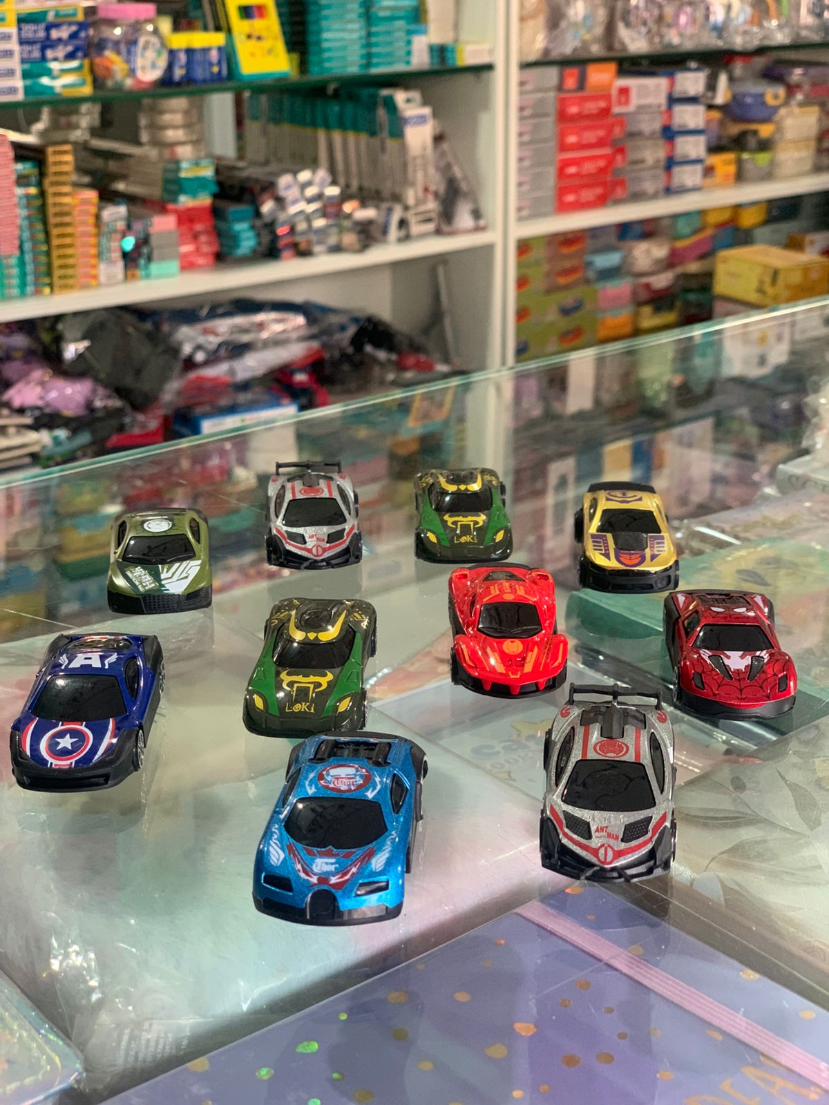 Hot Wheels Metal Car Set of 10