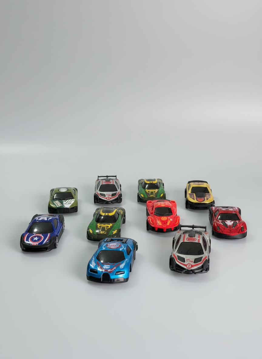 Hot Wheels Metal Car Set of 10
