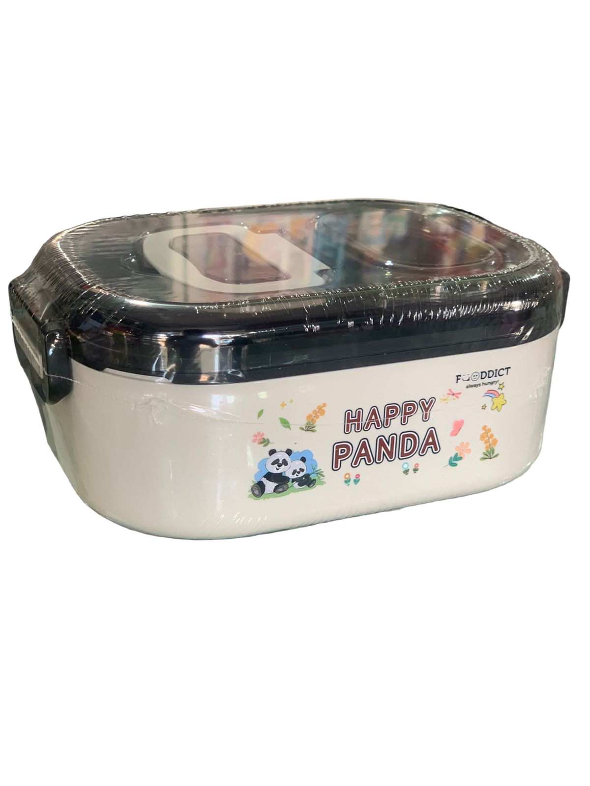 Stainless Steel Lunch Box for Kids, Tiffin Box, Single Compartment Lunch Box with Fork, Lunch Box for Office Women and Men, Executive - 700 ML 1 Compartment Lunch Box