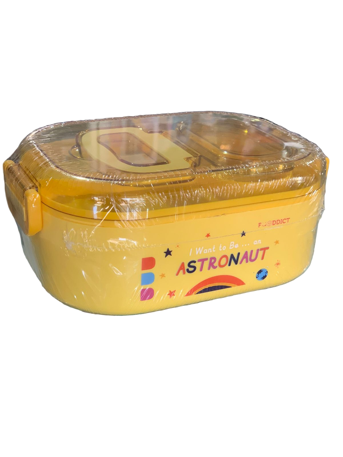 Stainless Steel Lunch Box for Kids, Tiffin Box, Single Compartment Lunch Box with Fork, Lunch Box for Office Women and Men, Executive - 700 ML 1 Compartment Lunch Box