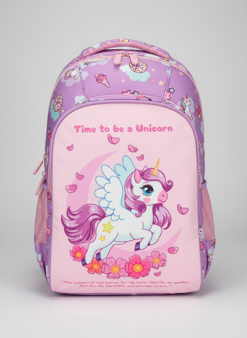 Cute Kawaii Bunny Soft Toy Large Capacity Backpack Bag for Primary School Girl Kids