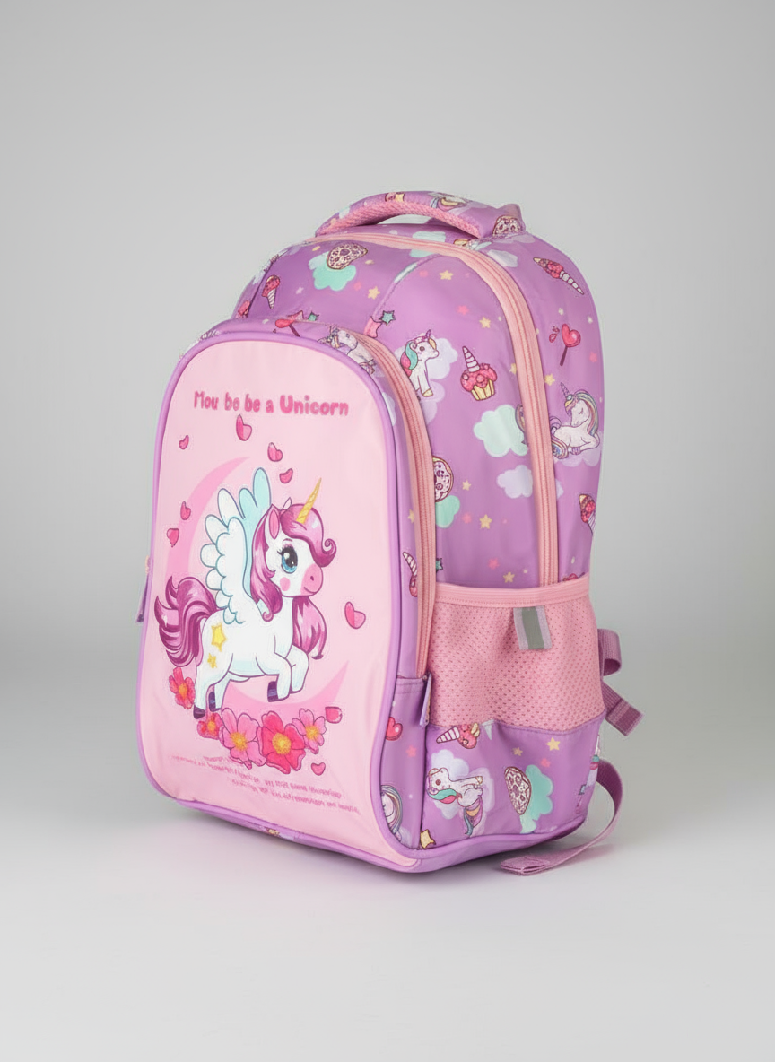 Cute Kawaii Bunny Soft Toy Large Capacity Backpack Bag for Primary School Girl Kids