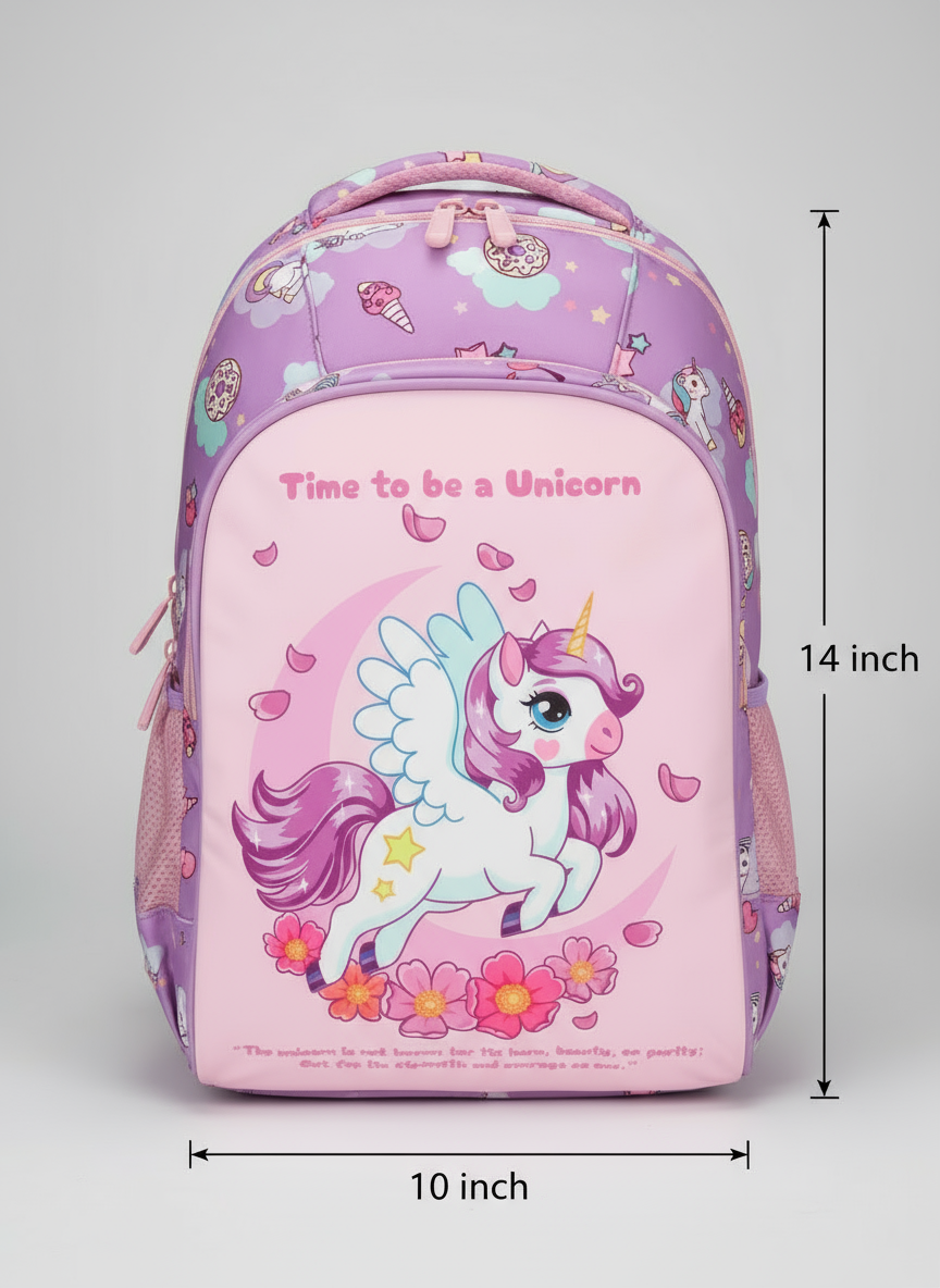 Cute Kawaii Bunny Soft Toy Large Capacity Backpack Bag for Primary School Girl Kids