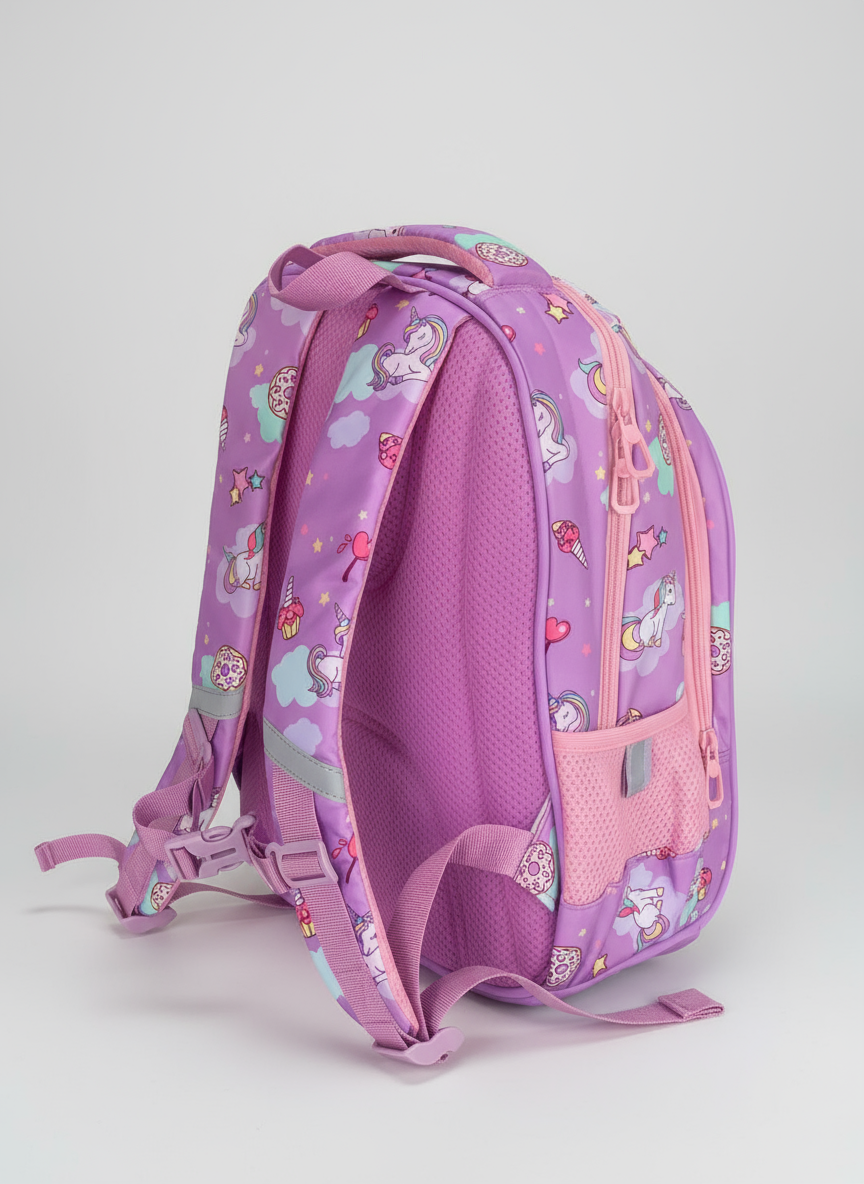 Cute Kawaii Bunny Soft Toy Large Capacity Backpack Bag for Primary School Girl Kids