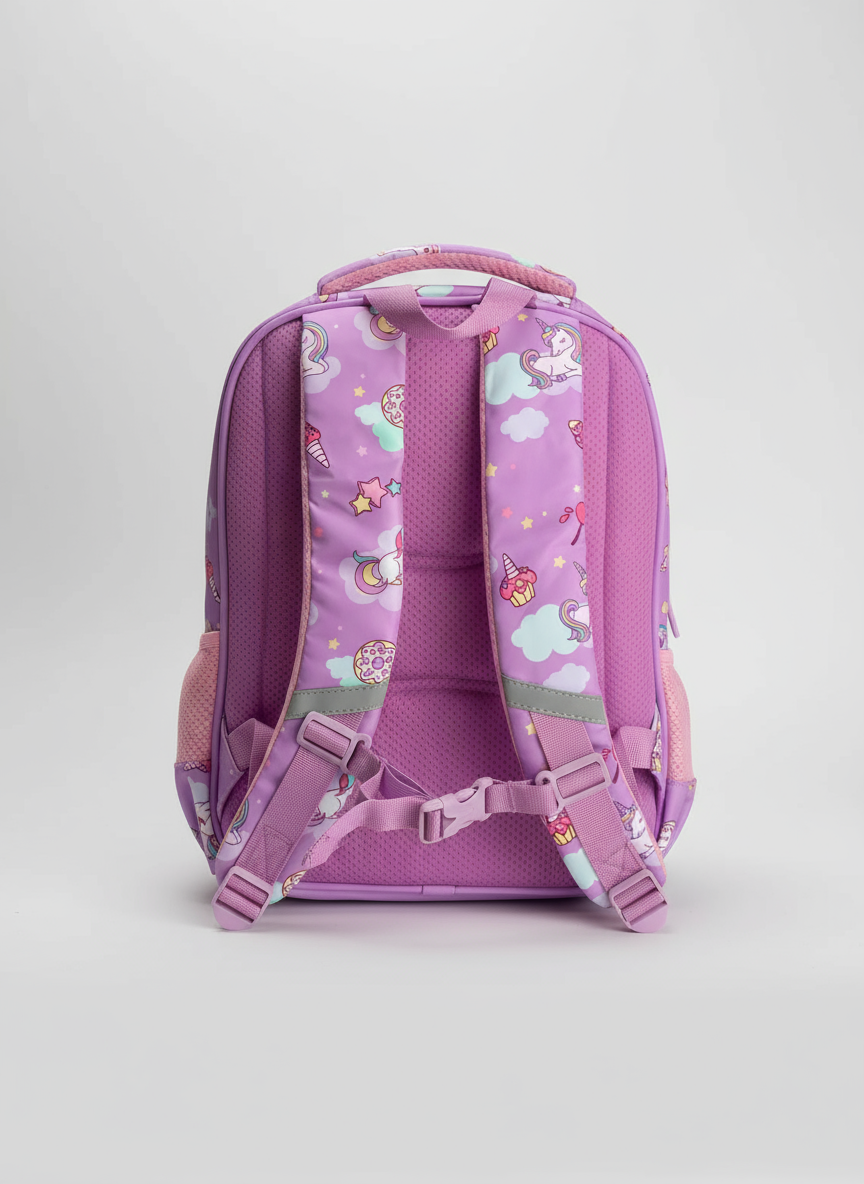 Cute Kawaii Bunny Soft Toy Large Capacity Backpack Bag for Primary School Girl Kids