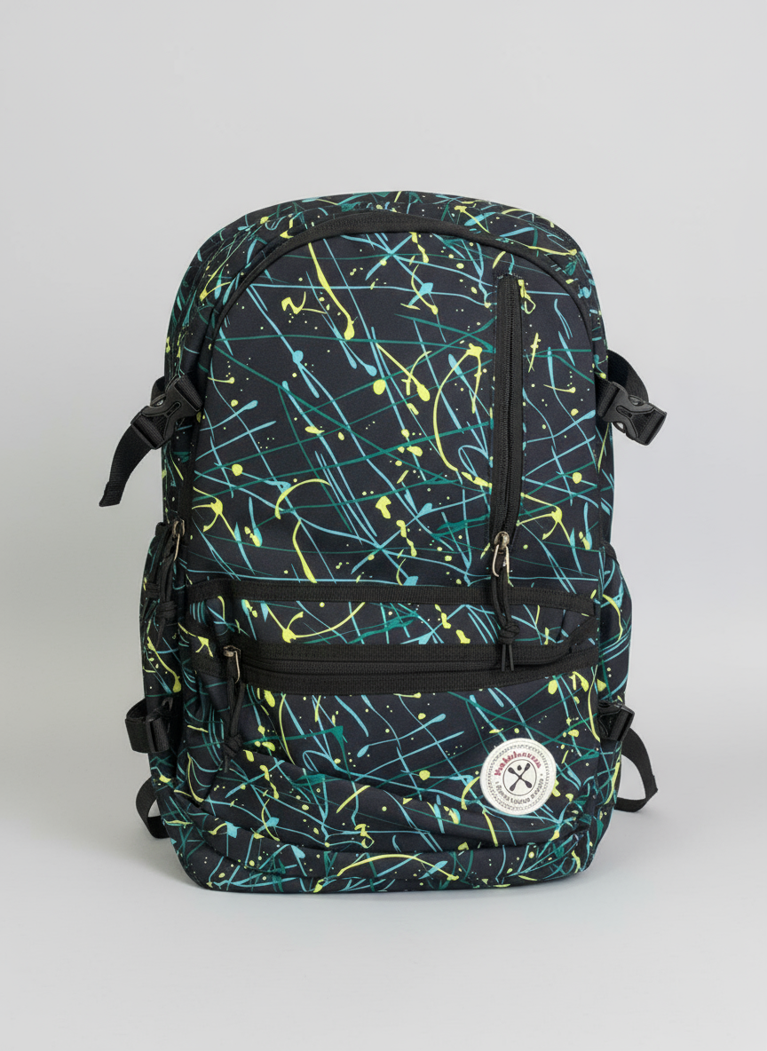 School Backpack – Spacious & Durable Bag for Students, Lightweight & Comfortable with Multiple Compartments for Books & Essentials (46 x 29 x 16 cm)