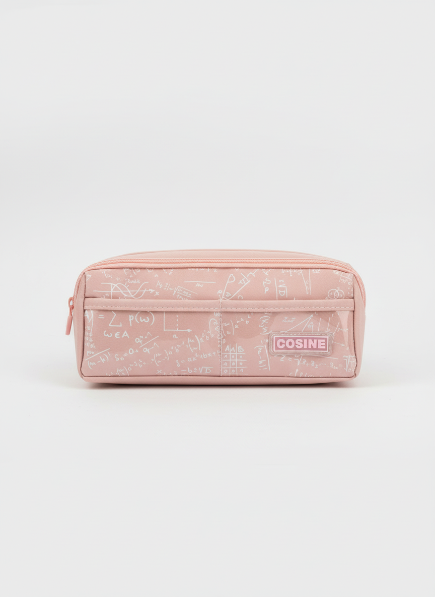 COSINE Math Formula Pencil Pouch – Spacious &amp; Stylish