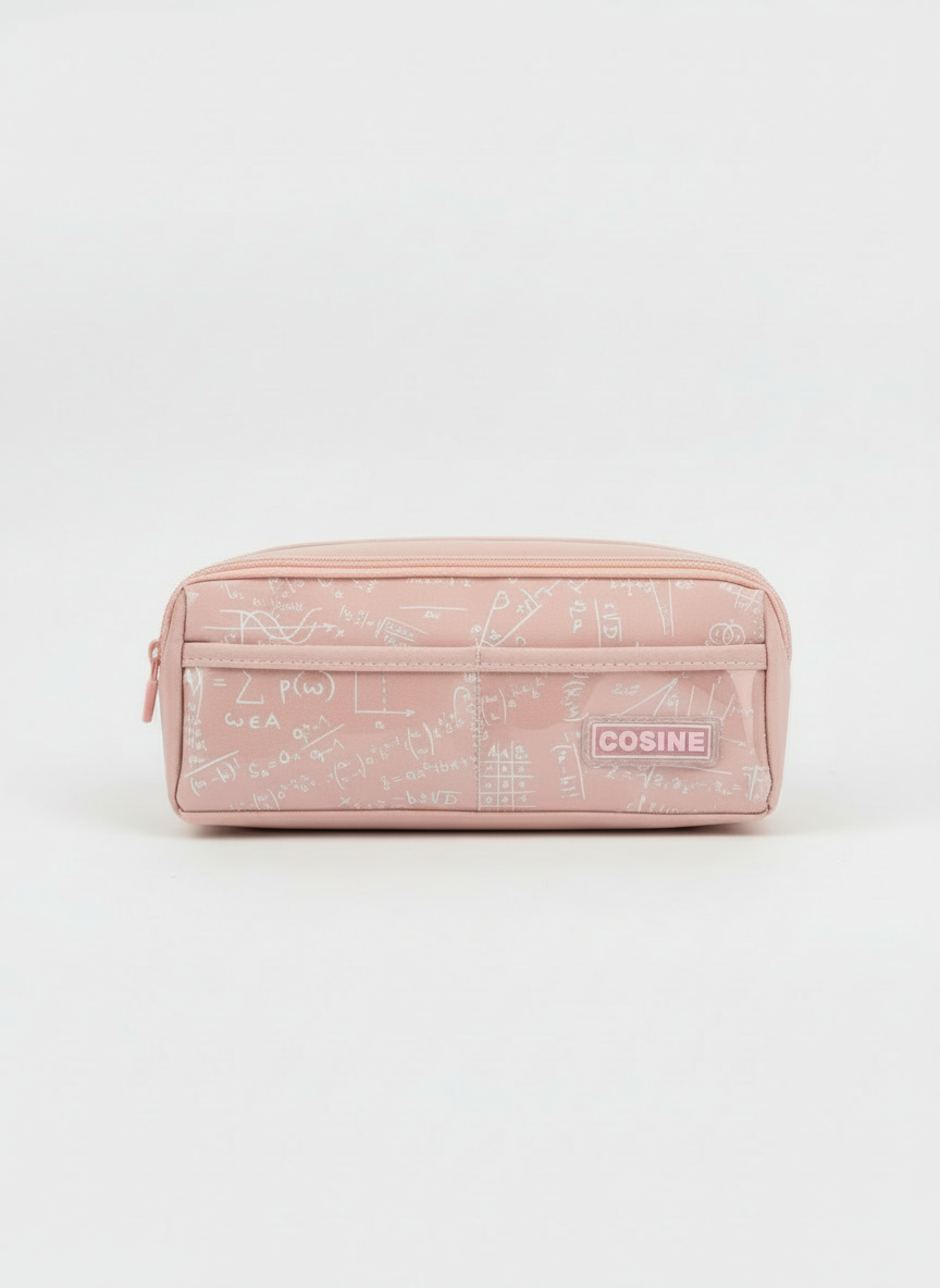 COSINE Math Formula Pencil Pouch – Spacious &amp; Stylish