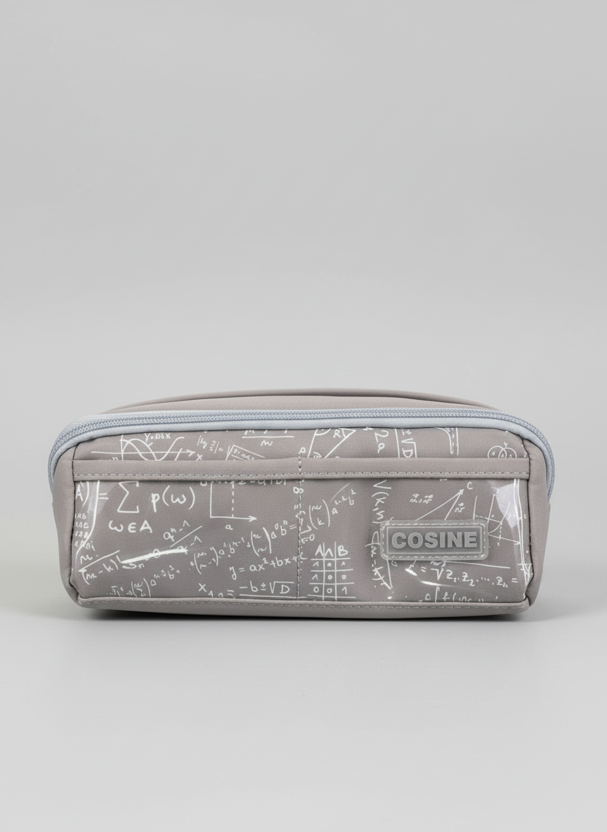 COSINE Math Formula Pencil Pouch – Spacious &amp; Stylish