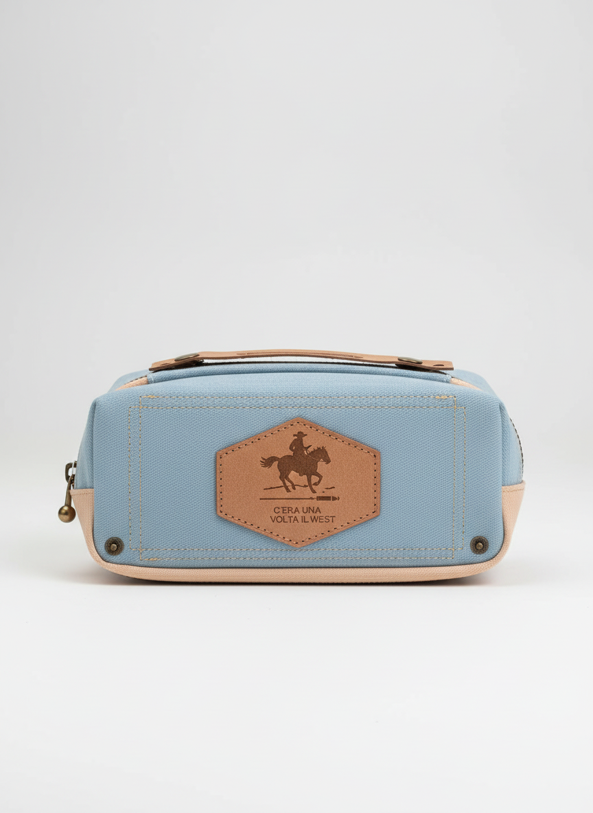 Premium Denim Pencil Pouch – Stylish & Spacious Organizer