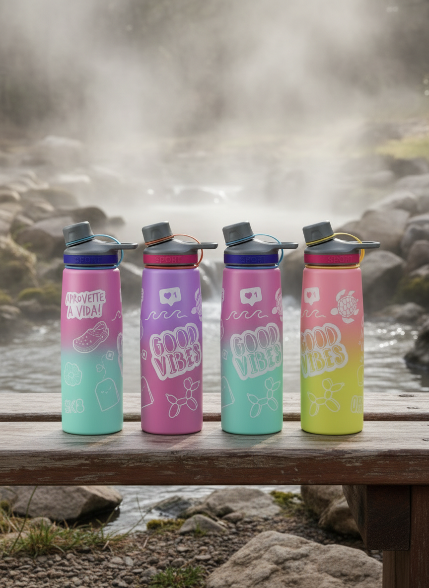 Pastel Mood Vacuum Insulated Water Bottle – 750ml