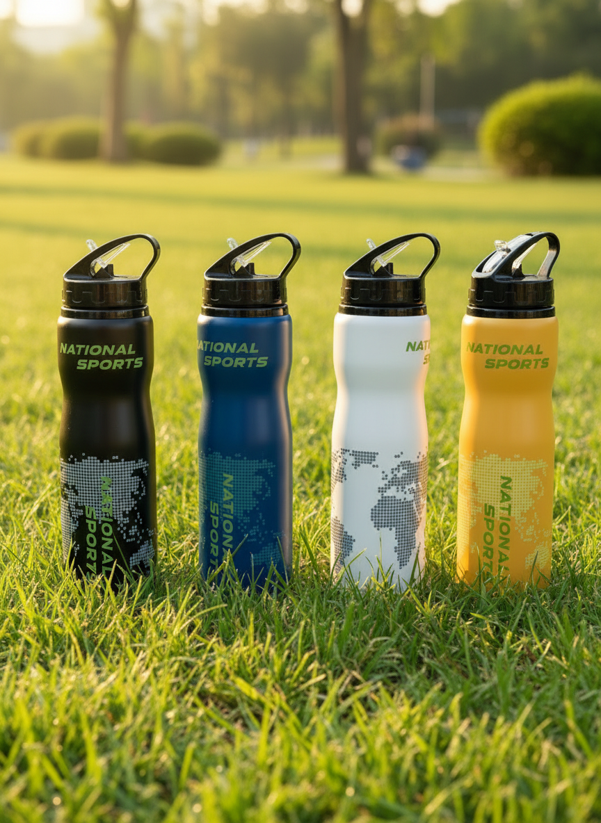 National Sports Travel & Gym Bottle