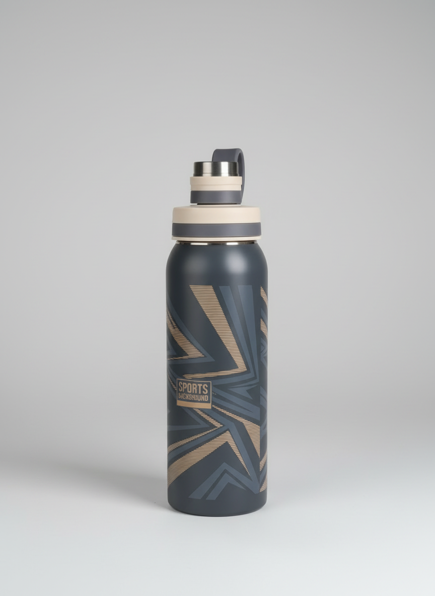 Modern Pattern Stainless Steel Bottle