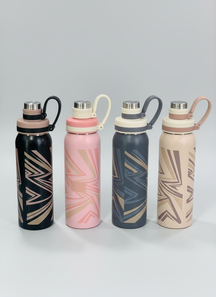 Modern Pattern Stainless Steel Bottle
