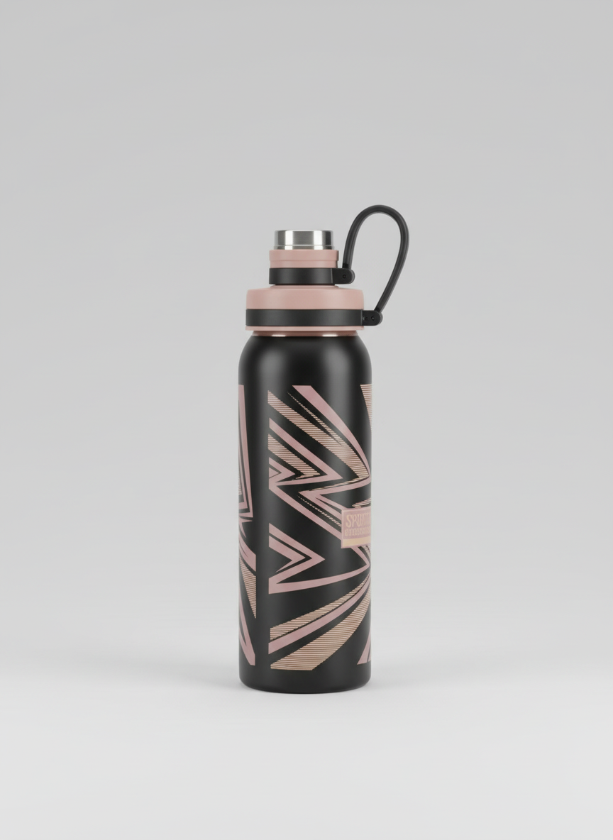 Modern Pattern Stainless Steel Bottle