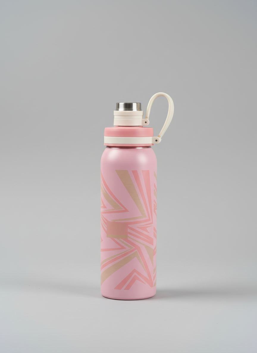 Modern Pattern Stainless Steel Bottle