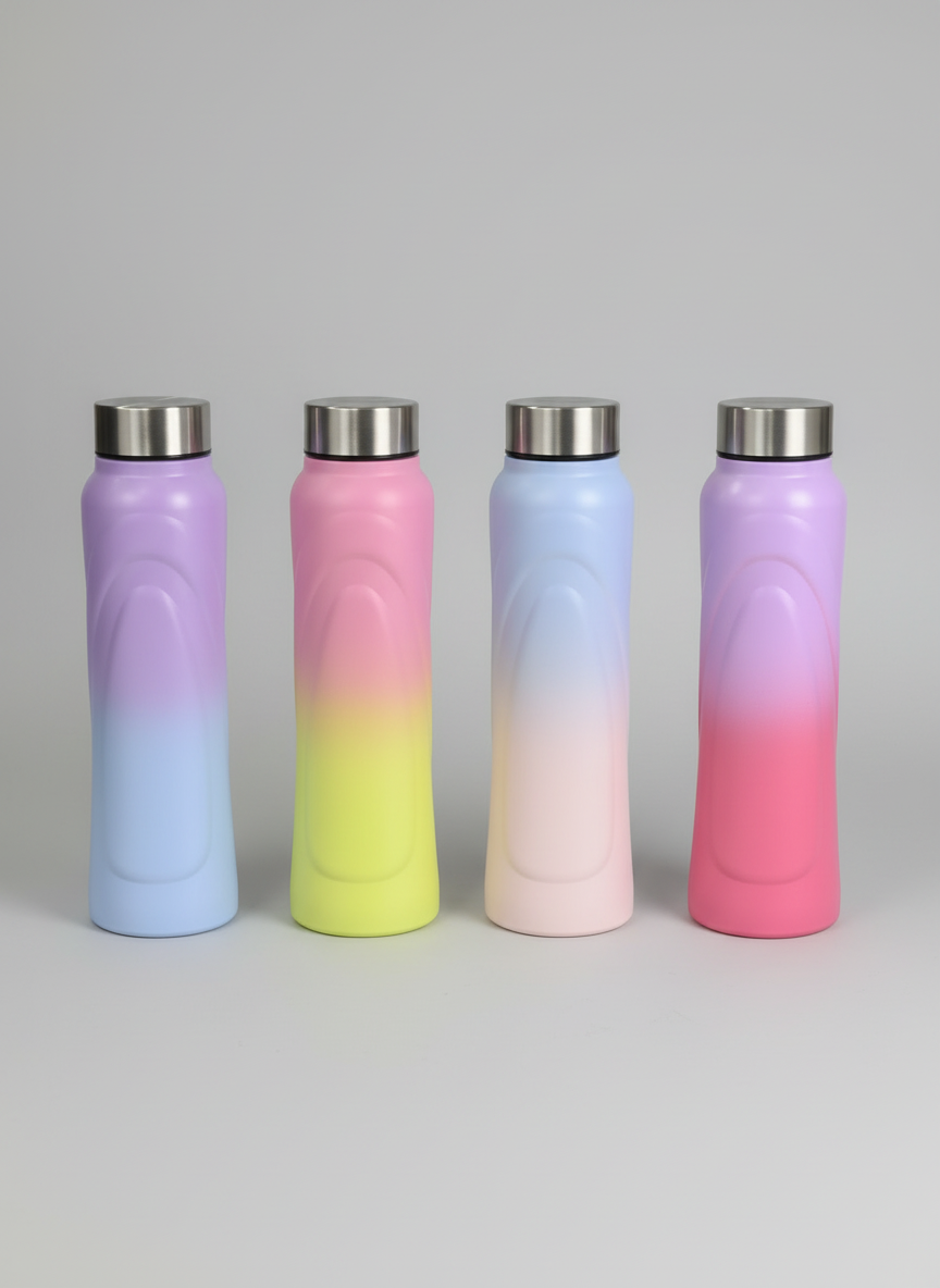 Aesthetic Pastel Steel Bottle – Leak-Proof