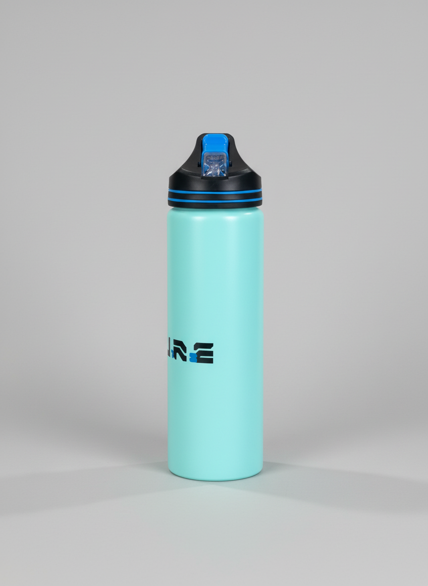 ✨   Double-Wall Insulated Steel Water Bottle – 750 ml | Leak-Proof Straw Lid