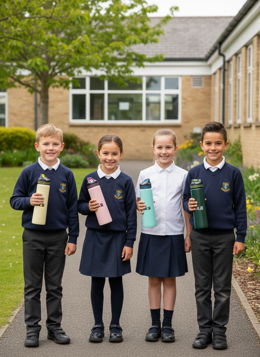 ✨   Double-Wall Insulated Steel Water Bottle – 750 ml | Leak-Proof Straw Lid