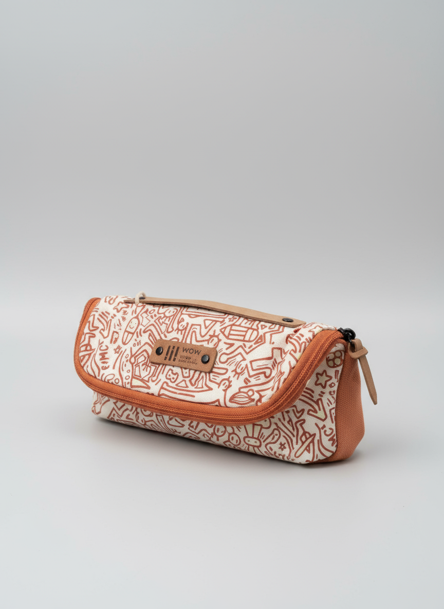 Large Capacity Pencil Pouch – Expandable Pencil Pouch with Zipper Closure Portable Makeup Pouch, Aesthetic Pencil Case, Cute Stationery Bag for Students Girls Adults Office